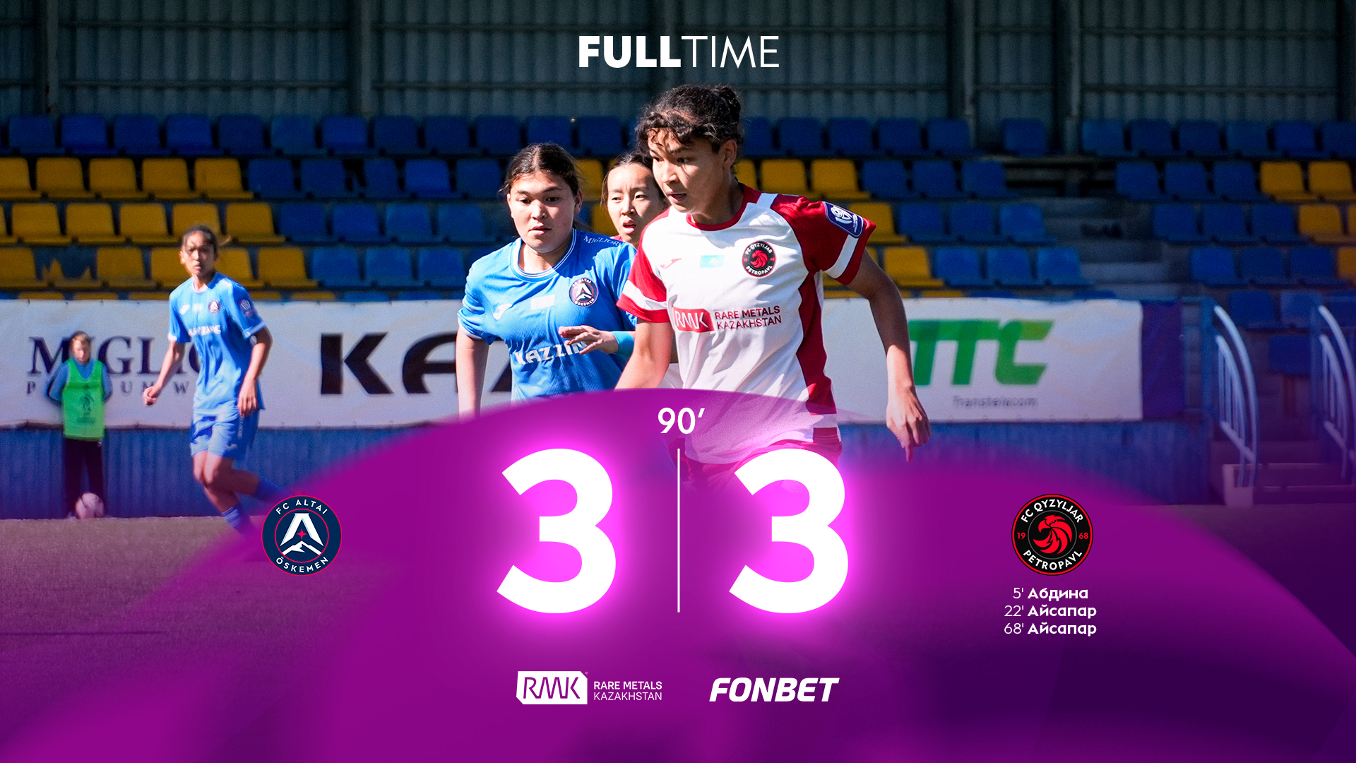 «ҚЫЗЫЛЖАР» ӘЙЕЛДЕР КОМАНДАСЫ ЧЕМПИОНАТТЫ БАСТАДЫ